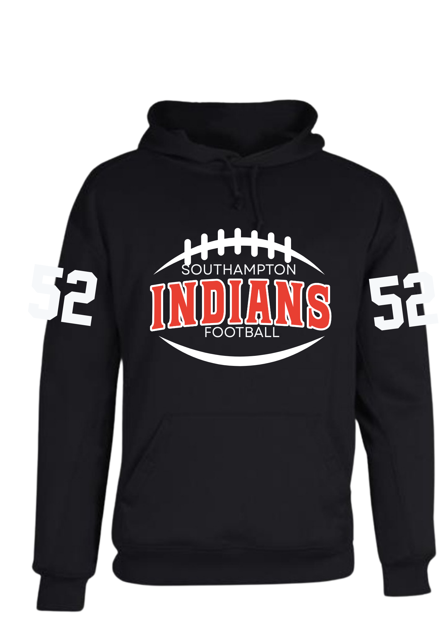 First Down Hoodie (Sizes 2XL- 4XL)