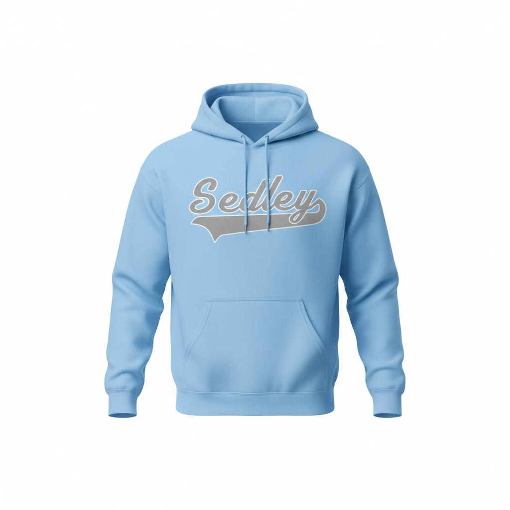 Sedley Blue Fleece Hoodie