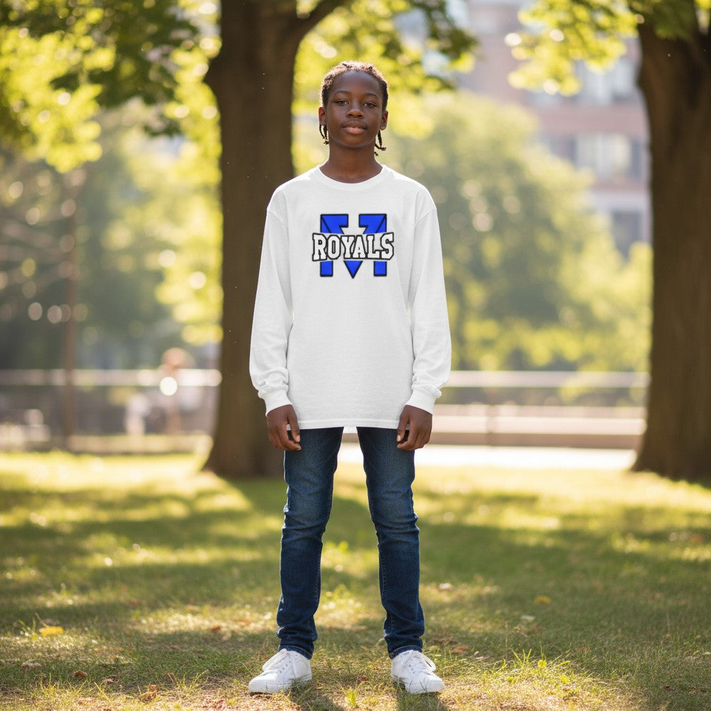DTM Royals  Gildan Long Sleeve Shirt